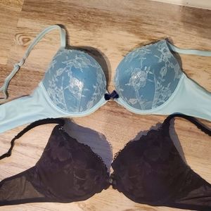 Two 34C Victoria Secret Bras New